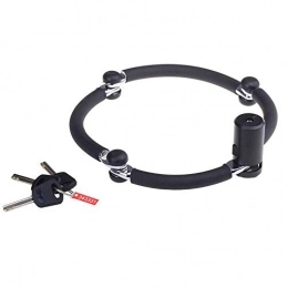 Mdzz Universal Folding Bike Lock Steel Portable Chain Lock Heavy Duty Bicycle Lock Anti-Theft (Color : S)
