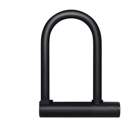 MGUOTP Accessories MGUOTP bicycle lock Bicycle U Lock Road Bike Wheel Lock Anti-theft Safety Motorcycle Scooter Cycling Lock Bicycle Accessories-Lock Bike Lock (Color : Lock) (Color : Lock)