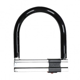 MH-LAMP Accessories MH-LMAP Bike Lock U Shape, Bicycle Lock, Hydraulic Shear Resistant, Double Leaf Lock Core, Waterproof and Dust Proof Protective Cover, Heat Treated Hardened