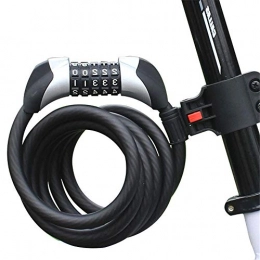 MICEROSHE Bike Lock MICEROSHE Practical Bicycle Lock Car Lock Cycling Supplies Bicycle Tool 5-digit Combination Lock for Riding Lock Car Widely Used