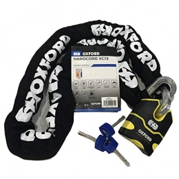 Oxford Accessories MOTORBIKE OXFORD HARDCORE XC13 CHAIN 1.5M Motorcycle Thatcham Gold Approved 150cm Chain Lock