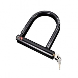 Mu Accessories MU Bicycle Lock - Heavy Duty U-Lock Combination Cable Lock Bicycle Lock Safe for Bicycle Outdoor, Black