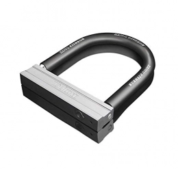 Mu Accessories MU Bicycle Lock - Heavy Duty U-Lock Combination Cable Lock Bicycle Lock with 20Mm U-Lock Safety for Bicycle Outdoor, Silver