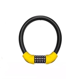 N / B Accessories N / B Bicycle Lock Cable Lock, 5 Digit Resettable Password At Will, Security Bicycle Lock, Anti-Theft Thickened Steel Cable, Road Bike and Mountain Bike Lock