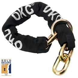 OKG Accessories OKG Maximum Heavy Duty Security Chain 2.6 ft x 15 / 32 inch 12mm Thick Hexagonal Bike Lock Chain, 5.7 LBS, Cut Proof Hardened Alloy Steel Motorcycles Cinch Chain Ultra Protection (No Lock)
