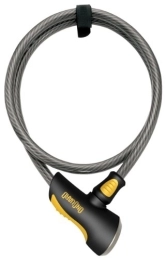 On-Guard Accessories On-Guard ONGUARD Akita Key Cable Lock (Black, 120 cm x 12 mm)