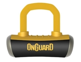 On-Guard Accessories OnGuard 8048C Boxer Orange 14mm X4 Shackle Disc Lock