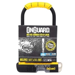 ONGUARD Accessories ONGUARD Bulldog 8010C Combination Bike U Lock