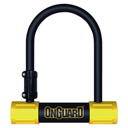 ONGUARD Accessories OnGuard Bulldog Mini U-Lock (Black, 3.55 x 5.52-Inch)