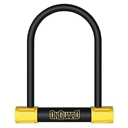 ONGUARD Bike Lock Onguard Bulldog STD-8010 Key Shackle Lock, Black, 11.5 x 23.0 cm