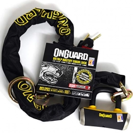 ONGUARD  ONGUARD Mastiff 8019LP Bike Chain Lock (Sold Secure Bicycle Gold) …