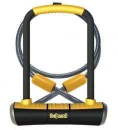 Magnum Onguard Bike Lock Onguard Pitbull 8005 DT Bike Lock & Cable - High Security Gold Sold Secure