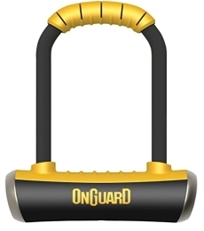 ONGUARD Accessories OnGuard Pitbull Medium U-Lock (Black, 3.55 x 6.90-Inch)