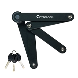 OTTOLOCK Bike Lock OTTOLOCK Sidekick Folding Lock | Extra Tough Folding Lock for Electric Bikes and Scooters | Versatile Bike Lock