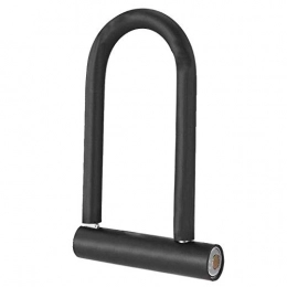 DZX Accessories Outdoors Bike Lock, Bike lock Type Universal Cycling Safety Bike U Lock Steel Road Bike Cable Anti-theft Heavy Duty Lock