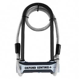 Oxford Accessories Oxford Unisex's Sentinel Plus U-lock Duo 14mm X 320mm, Grey