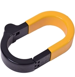 Pinhead Accessories Pinhead City Lock Bike Frame Lock Heavy Duty Shackle Security 187mm x 105mm Black / Yellow