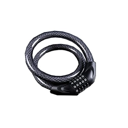 PURRL Accessories PURRL Bike Cable Lock Portable 5 Digit Security Resettable Combination Cable Bicycle Locks (Size : A) little surprise