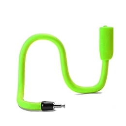 PURRL Accessories PURRL Bike Lock Cable, Anti-Theft Steel Wire Bicycle Memory Lock 4 FT Long, Bike Locks Cable Lock Coiled Secure Keys, 1 / 2 Inch Diameter (Color : Green, Size : 12MM / 60CM) little surprise