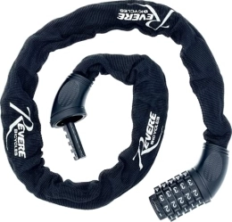Revere Bicycles Accessories Revere Contend 7 Steel 36" Chain Lock, High Security 5-Digit Combination Lock.
