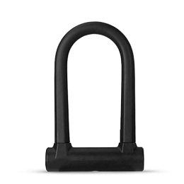 RONGJJ Accessories RONGJJ Anti-theft Road Mountain Bike Lock Cycling U-Locks Bicycle Lock Double Open For Locking Your Bike Up Safely, Black, One Size