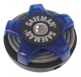 Safeman Bike Lock Safeman Cable lock multifunctional 750 x 4 mm blue