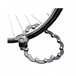 SGSG Bike Lock SGSG Bicycle Anti-theft Lock, Mountain Bike Fixed Folding Lock, Bicycle Chain Lock, Creative Burger Lock