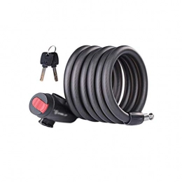 SGSG Bike Lock SGSG Bicycle Lock, 120 / 180cm, with Key Cable Lock, Suitable for Bicycle Tricycle Scooter Lock, Anti-theft Mountain Bike Lock