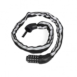 SGSG Bike Lock SGSG Bike lock, cycle lock, number locks for cycle, Security Anti-theft Bicycle Chain Lock-No Keys Required, Open with Password