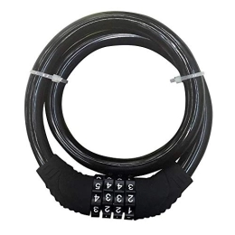 SlimpleStudio Bike Lock SlimpleStudio Bike Lock Anti Theft Bicycle Code Lock With Mount MTB Road Bike Lock Password -Digit Password Safety Bike Locker Bicycle Lock Cycle Locks-black bicycle lock (Color : Black)