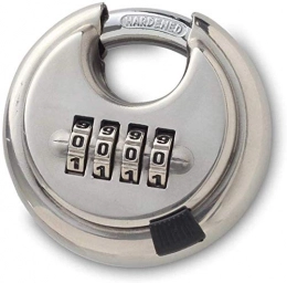 Sooiy Accessories Sooiy Bearing password lock round password lock padlock inside and outside