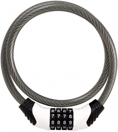 STANLEY Accessories Stanley Unisex Adult S741-151 Combination Bike Lock - Black, 10 x 900 mm