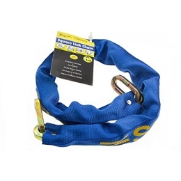 Sterling Bike Lock Sterling 1010 10mm x 1.0mtr Manganese Square Link Chain, Blue, 1.0m