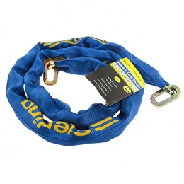Sterling Bike Lock Sterling 1020 10mm x 2.0mtr Manganese Square Link Chain, Blue, 2.0m