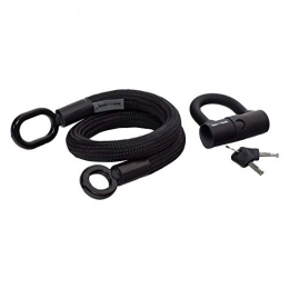 tex-lock Accessories tex-lock Unisex - Adult Eyelet S Including Bicycle Lock - Black, S = 80 cm