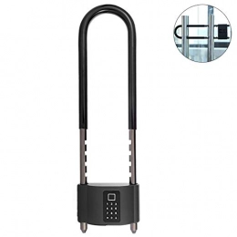 TO.1 Accessories TO.1 Bike U-locks Durable Handy Security Bike Locks With Code For Electric Bicycle Motorcycle Chain Locks