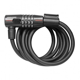 Trelock Accessories Trelock 2231263291 Unisex Adult Spiral Cable Lock Black 180 cm