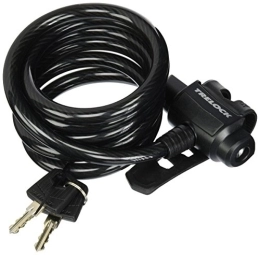 Trelock Accessories Trelock Spiral Cabel Lock, SK 322 / 180 / 12 Black, 8003362
