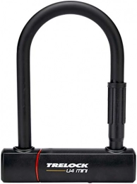 Trelock Bike Lock Trelock Unisex – Adult's Bügelschloss-2232025923 Shackle Lock, Black, 83-152mm