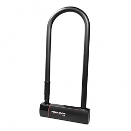 Trelock Bike Lock Trelock Unisex - Adult U 6 L Shackle Lock, Black, 300 mm