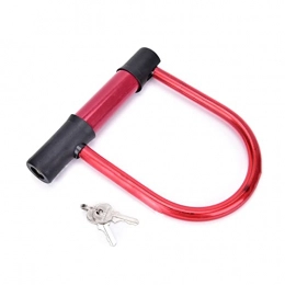 TUITUI Accessories TUITUI Huan store Universal Cycling Safety Bike U Lock Steel MTB Road Bike Cable Anti-theft Heavy Duty Lock Bicycle Accessories