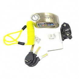 UANG Alarm Lock Waterproof Alarm Lock Bike Lock Security Anti-Theft Lock Moto Disc Brake Ock Auto Parts