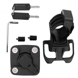 Ueohitsct Accessories Ueohitsct Outdoor Bike Lock Chain Foldable Bicycle Hamburger Locking Anti-Theft with 2 Keys
