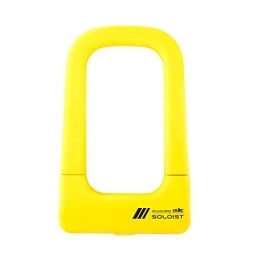 ULAC Accessories ULAC Soloist Sport Si Alloy U-Lock for Bike, Bicycle, Motorcycle and Scooter (Yellow)
