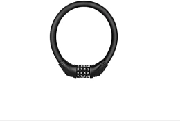 UPPVTE Accessories UPPVTE Cycling Lock Security Padlock, 4-Digit Password Anti-Theft Password Mountain Bike Racing Bike Lock Bike Accessories Bicycle Lock Cycling Locks (Color : Black, Size : 11 * 10.5cm)
