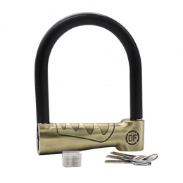 WERNG Accessories WERNG U-Type Motorcycle / Bicycle Anti-Theft Padlock, Waterproof And Rust-Proof Pure Copper Lock Core, with 3 Spare Keys, Suitable for Mountain Bikes, Motorcycles And Doors