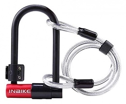 CQH Bike Lock With Keys Outdoor Accessories Alloy Cycling Anti-theft Portable U Shape Chains Anti Hydraulic Bicycle Lock Protection Bike Locks with Keys for Bikes, Motorcycles, Electric Bike, Scooter