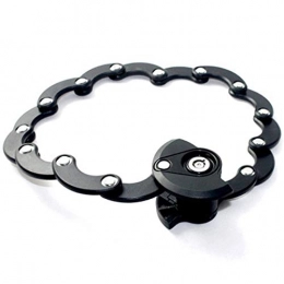 WJHQYDPZ Accessories WJHQYDPZ Bicycle lock with anti-theft mountain bike folding bike lock or bicycle chain lock