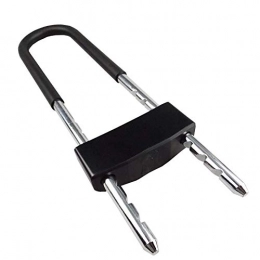 WJHQYDPZ Bike Lock WJHQYDPZ Intelligent fingerprint anti-theft bicycle U-lock long lock fast unlock 1 * U-lock + 1 * mechanical key + 1 * cable