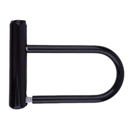 WSS Shoes Accessories WSS Shoes bicycle lock Bicycle U Lock Bike Cycling Steel Anti Theft Bicycle Security Lock Cycling Safety Accessory with Mounting Bracket Key Bike lock